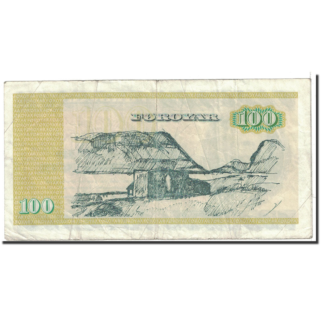 Faeroe Islands, 100 Kronur, 1994, KM:21f, EF(40-45)