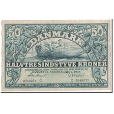 Banknote, Denmark, 50 Kroner, 1939, Undated, KM:32b, EF(40-45)