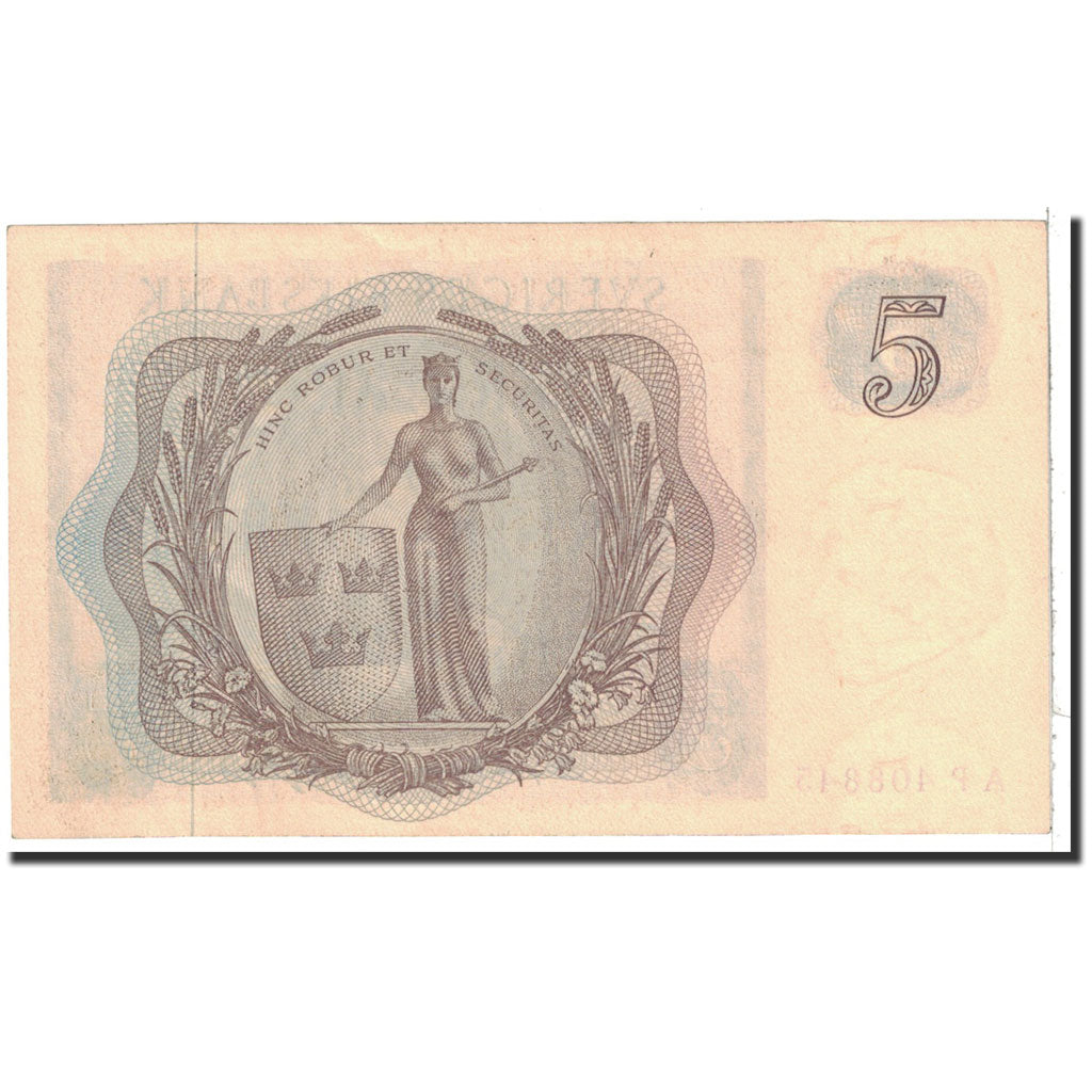 Banknote, Sweden, 5 Kronor, 1963, Undated, KM:50b, UNC(63)
