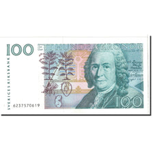 Banconote, Svezia, 100 Kronor, 1986-1992, KM:57a, Undated, FDS