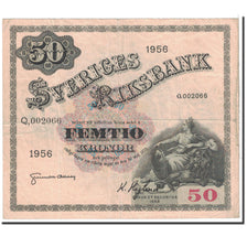 Suecia, 50 Kronor, 1956, KM:44b, MBC