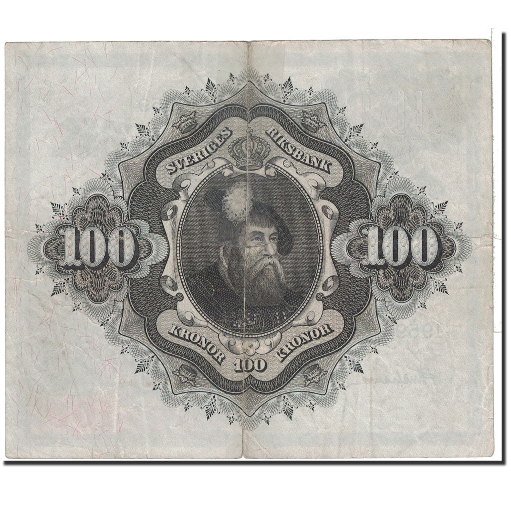 Banknote, Sweden, 100 Kronor, 1959, Undated, KM:48a, EF(40-45)