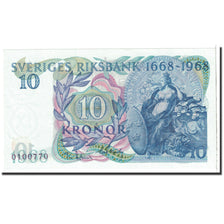 Billet, Suède, 10 Kronor, 1968, Undated, KM:56a, NEUF