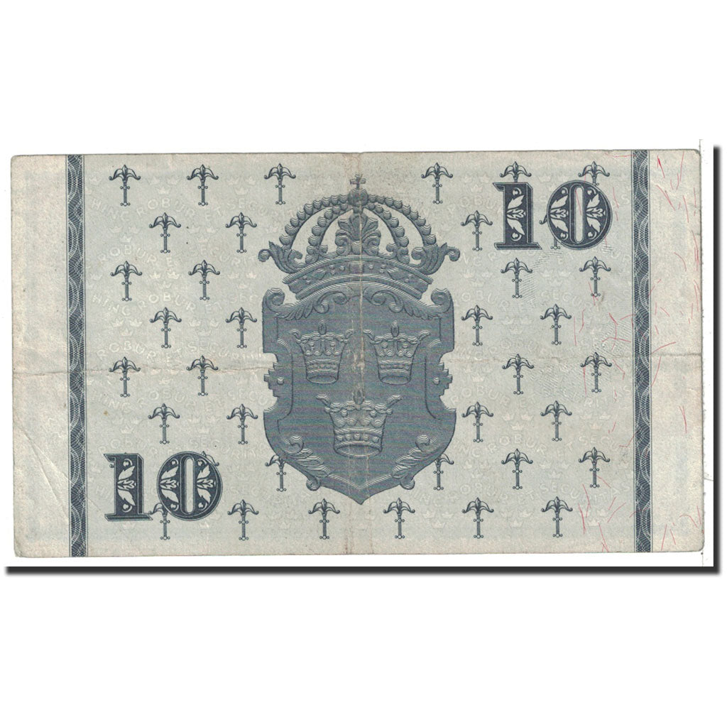 Sweden, 10 Kronor, 1959, KM:43g, EF(40-45)