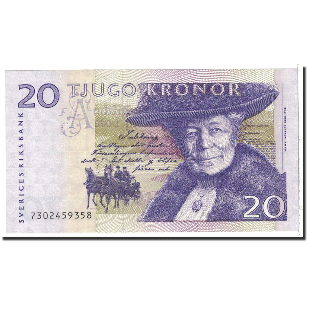 Sweden, 20 Kronor, 1997, KM:63a, UNC(65-70)