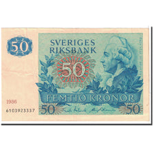 Banknote, Sweden, 50 Kronor, 1986, Undated, KM:53d, AU(50-53)