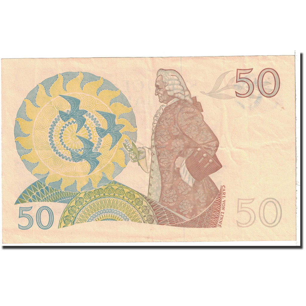 Banknote, Sweden, 50 Kronor, 1986, Undated, KM:53d, AU(50-53)