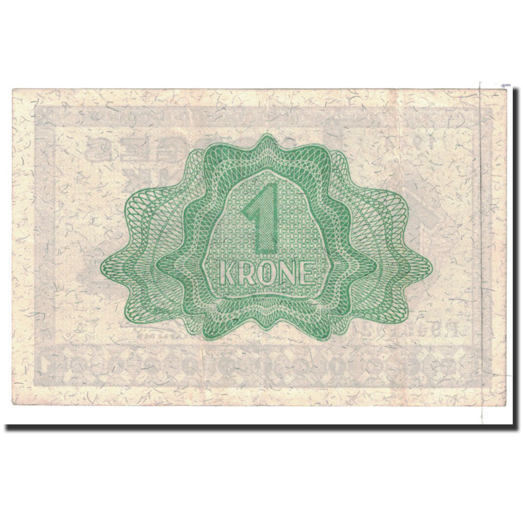 Norway, 1 Krone, 1944, KM:15a, AU(50-53)