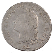 FRANCE, Écu à la vieille tête, Ecu, 1771, Lyons, VF(20-25), Silver, Gadoury #323
