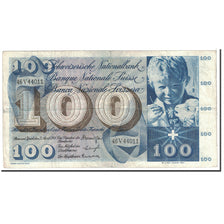 Switzerland, 100 Franken, 1964, KM:49f, 1964-04-02, EF(40-45)