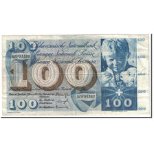Suisse, 100 Franken, 1965, KM:49g, 1965-01-21, TTB