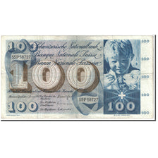 Banknote, Switzerland, 100 Franken, 1967, 1967-01-01, KM:49i, EF(40-45)