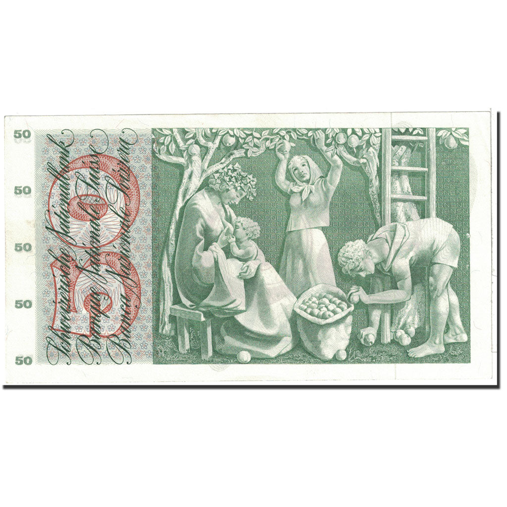 Switzerland, 50 Franken, 1972, KM:48l, 1972-01-24, UNC(60-62)