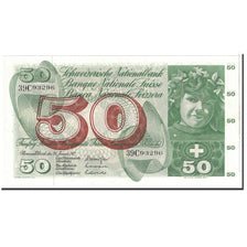Banknote, Switzerland, 50 Franken, 1972, 1972-01-24, KM:48l, UNC(60-62)