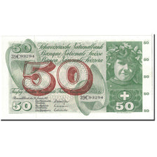 Geldschein, Schweiz, 50 Franken, 1972, 1972-01-24, KM:48l, VZ+