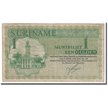 Billet, Surinam, 1 Gulden, 1974, 1974-11-01, KM:116e, TB