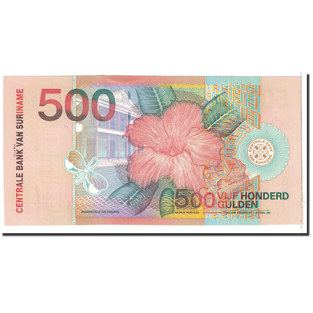 Surinam, 500 Gulden, 2000, 2000-01-01, KM:150, UNC(65-70)