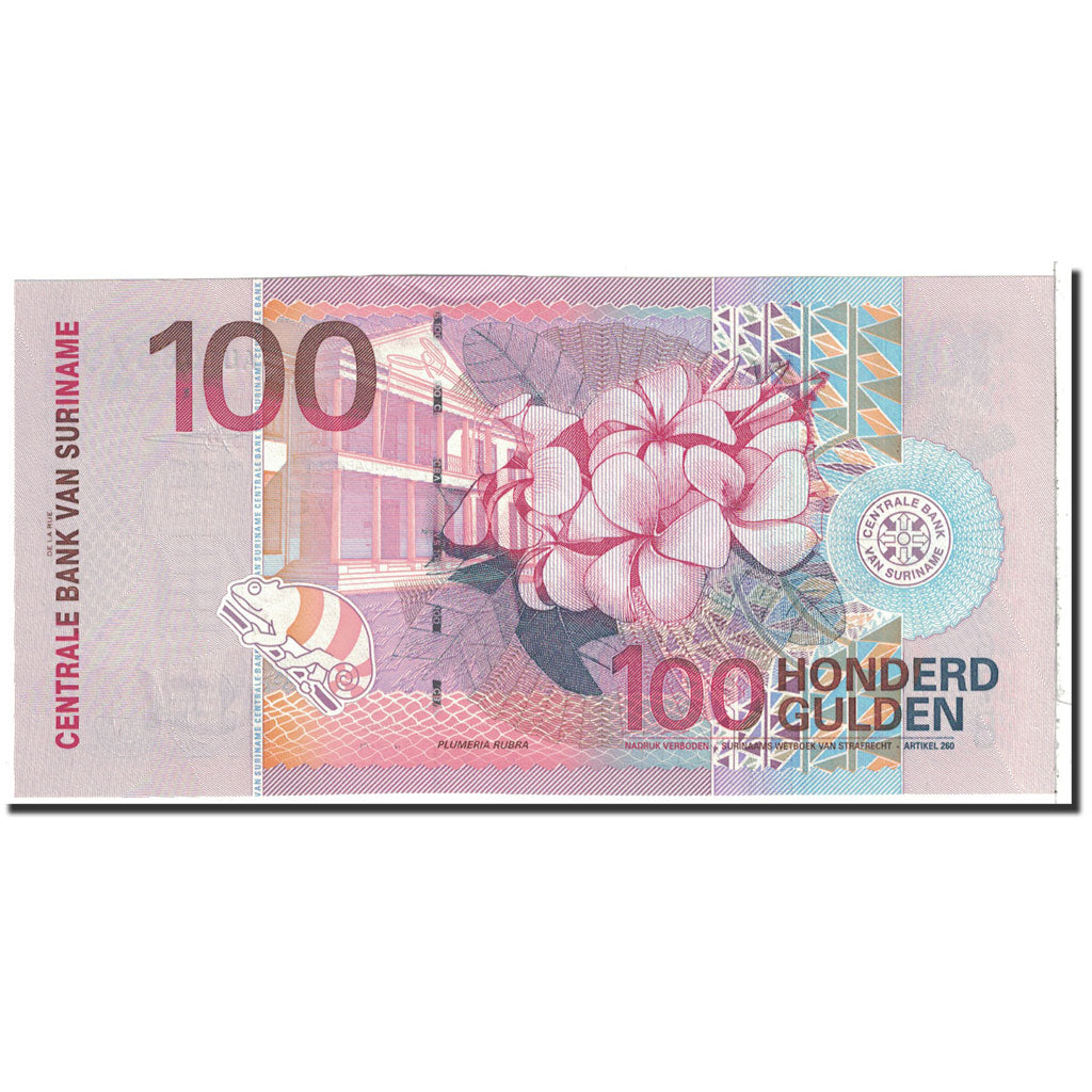 Banknote, Surinam, 100 Gulden, 2000, 2000-01-01, KM:149, UNC(65-70)