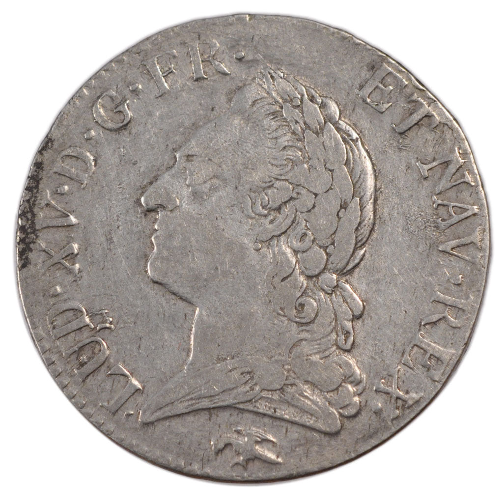 LOUIS XV, Écu à la Vieille Tête