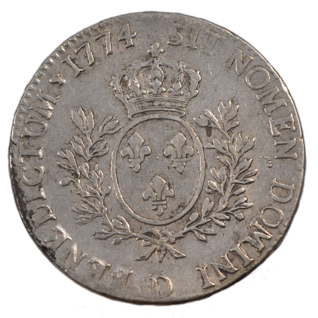 LOUIS XV, Écu à la Vieille Tête