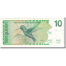 Netherlands Antilles, 10 Gulden, 1986, KM:23a, 1986-03-31, EF(40-45)