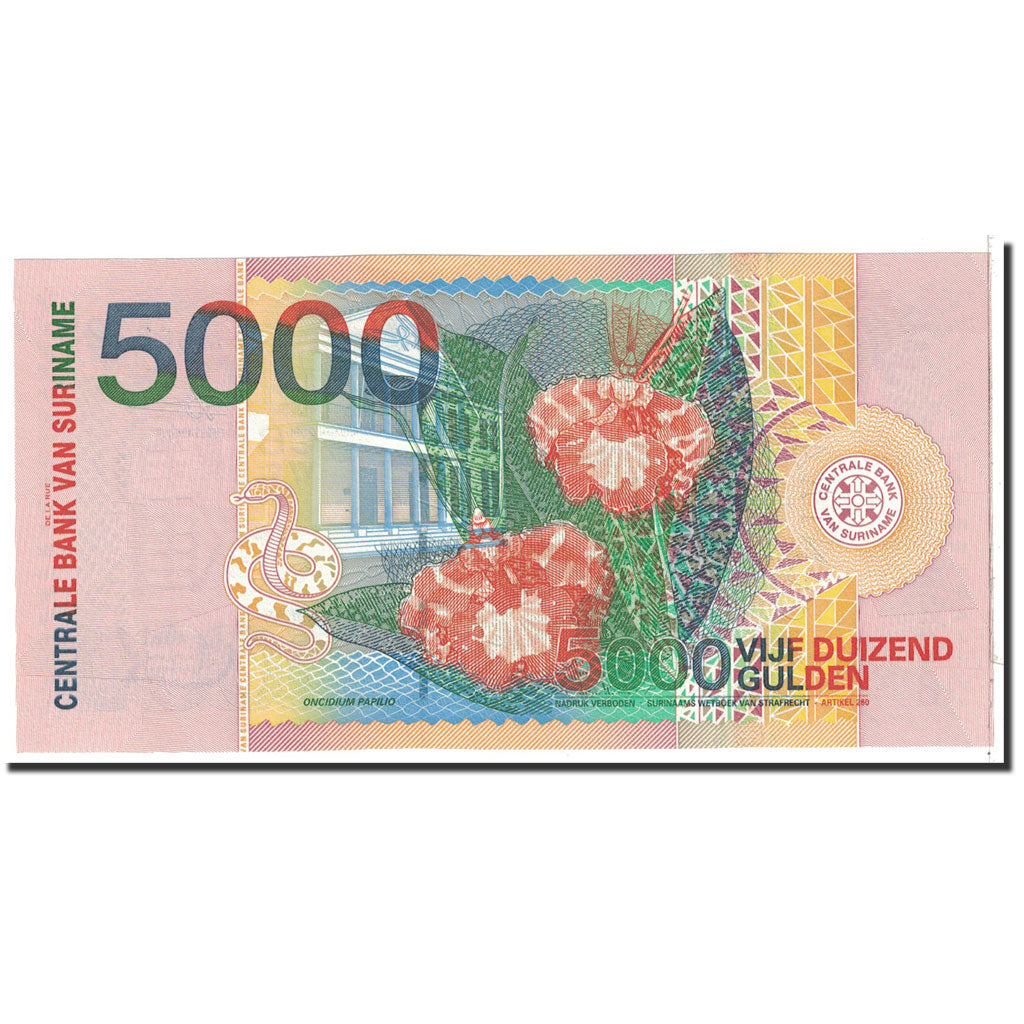 Surinam, 5000 Gulden, 2000, 2000-01-01, KM:152, UNC(65-70)