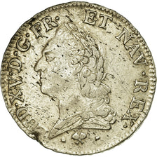 France, Louis XV, Écu à la vieille tête, 1774, Bayonne, Silver, EF(40-45)