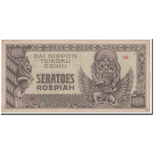 Netherlands Indies, 100 Roepiah, 1944, KM:132a, AU(50-53)