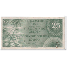 Netherlands Indies, 25 Gulden, 1946, KM:91, TB+