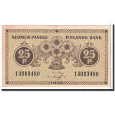 Finland, 25 Penniä, 1918, KM:33, UNC(63)