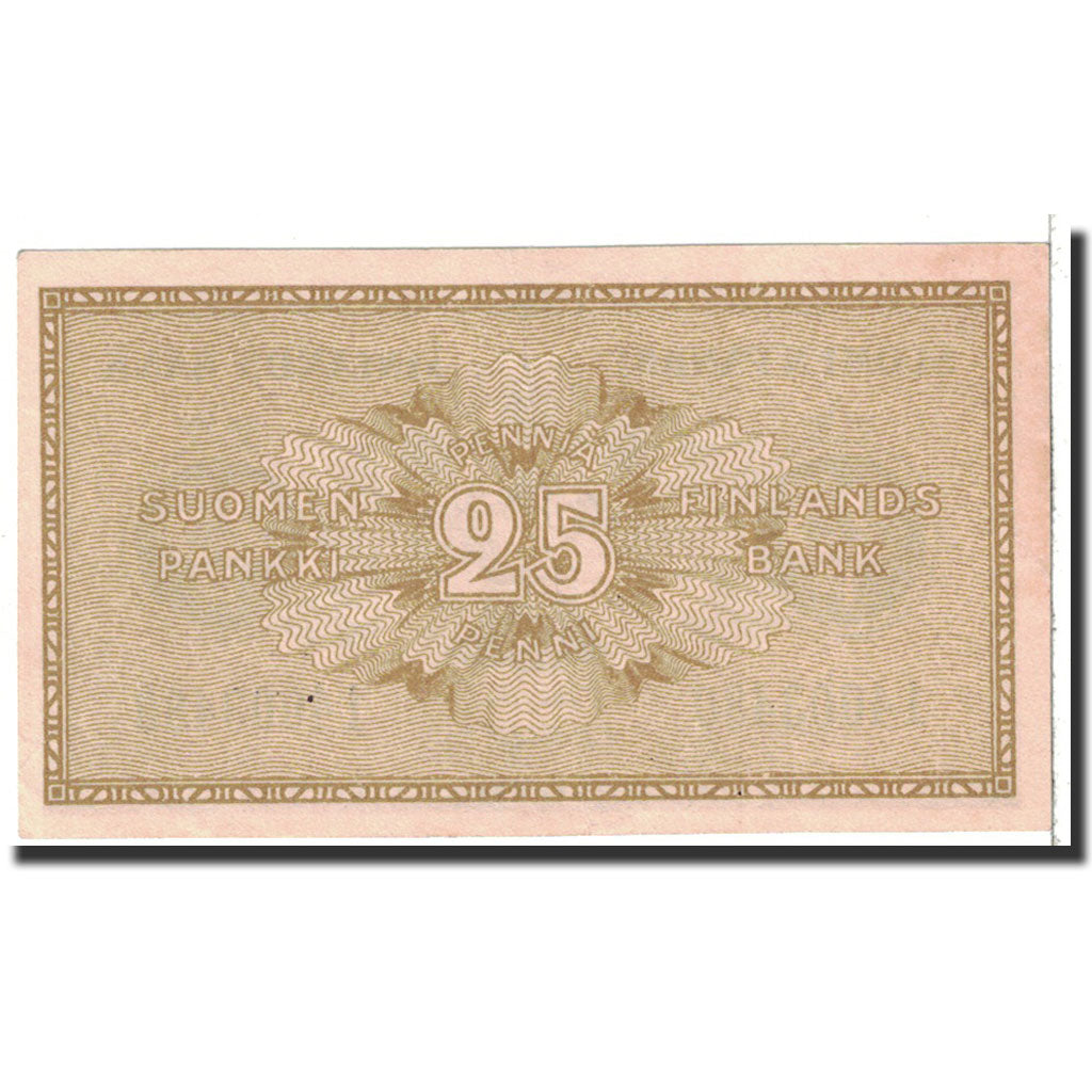 Finland, 25 Penniä, 1918, KM:33, UNC(63)