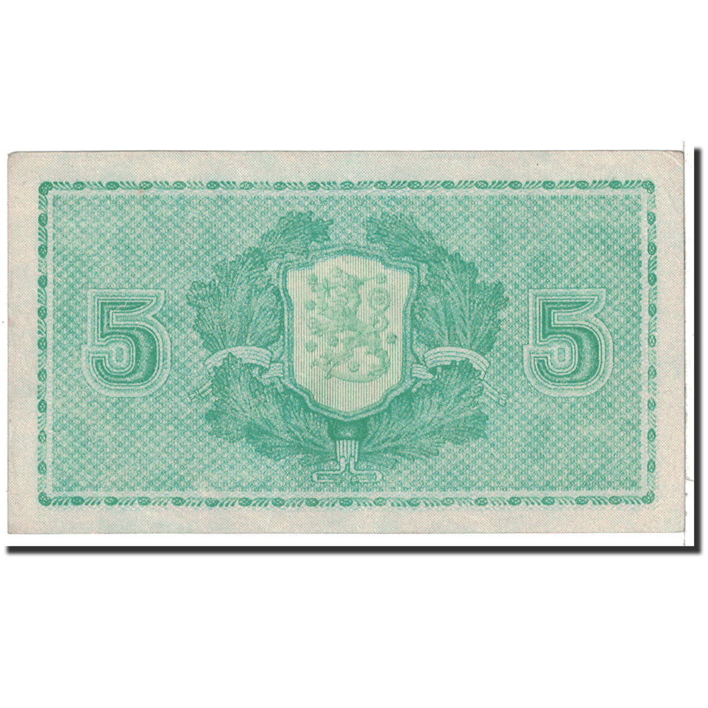 Finland, 5 Markkaa, 1939, KM:69a, AU(50-53)