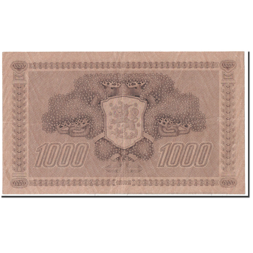 Finland, 1000 Markkaa, 1922, KM:67a, EF(40-45)