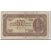 Banconote, Iugoslavia, 500 Dinara, 1944, KM:54b, Undated, B