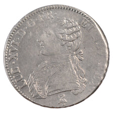 FRANCE, Ecu, 1783, Paris, EF(40-45), Silver, Gadoury #356, 29.40