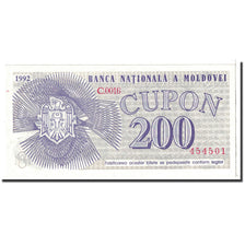 Banconote, Moldava, 200 Cupon, 1992, KM:2, Undated, SPL+
