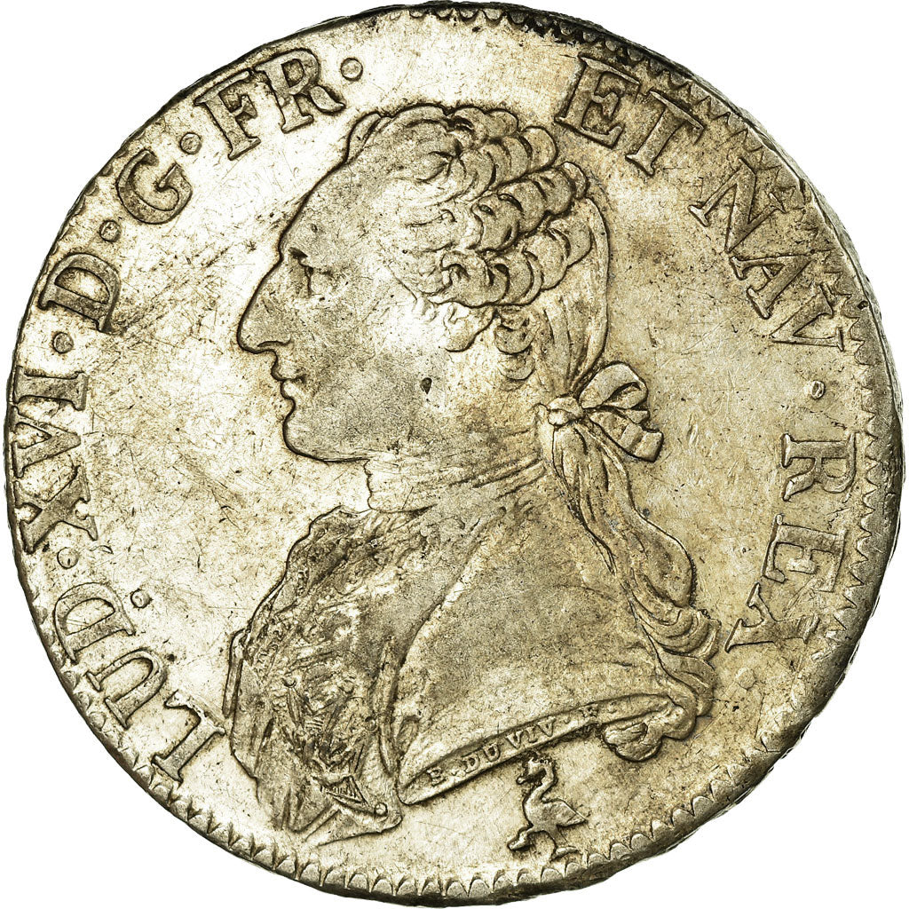 Coin, France, Louis XVI, Écu aux branches d'olivier, Ecu, 1783, Paris