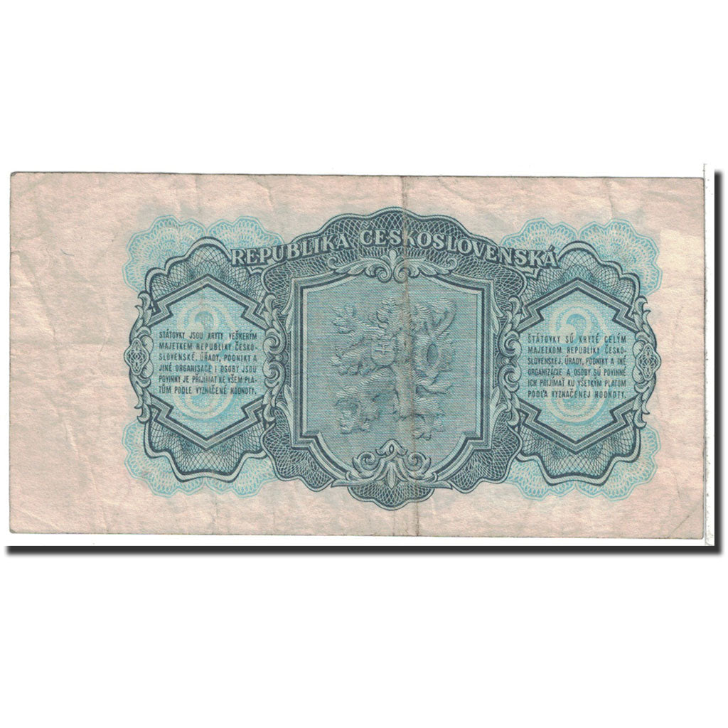 Banknote, Czechoslovakia, 3 Koruny, 1953, Undated, KM:79b, VF(20-25)