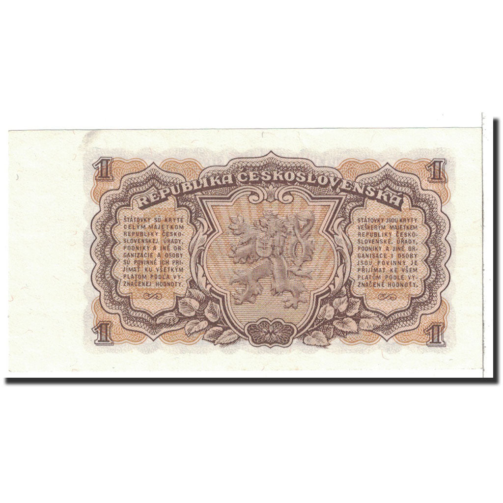 Czechoslovakia, 1 Koruna, 1953, KM:78a, UNC(65-70)