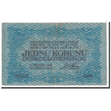 Czechoslovakia, 1 Koruna, 1919, 1919-04-15, KM:6a, EF(40-45)