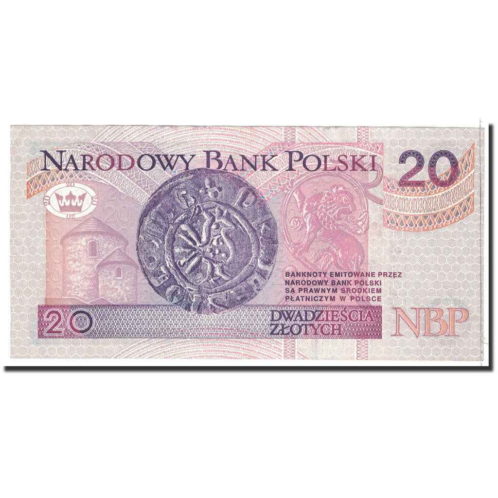 Poland, 20 Zlotych, 1994, KM:174a, 1994-03-25, UNC(64)