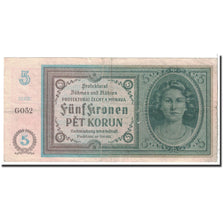 Bohemia and Moravia, 5 Korun, 1940, KM:4a, EF(40-45)