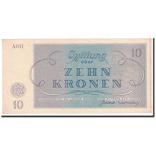 Billet, Tchécoslovaquie, 10 Kronen, 1943, 1943-01-01, SPL