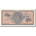 Banknote, Slovakia, 5 Korun, 1945, Undated, KM:8s, UNC(65-70)