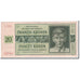 Bohemia y Moravia, 20 Korun, 1944, 1944-01-24, KM:9a, MBC