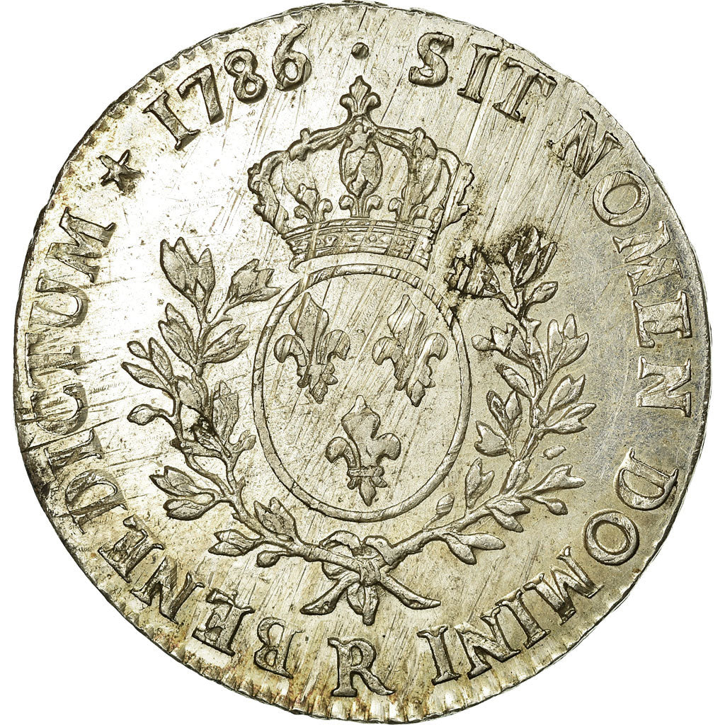 Coin, France, Louis XVI, Écu aux branches d'olivier, Ecu, 1786, Orléans