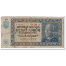 Slowakei, 10 Korun, 1939, KM:4a, 1939-09-15, SGE