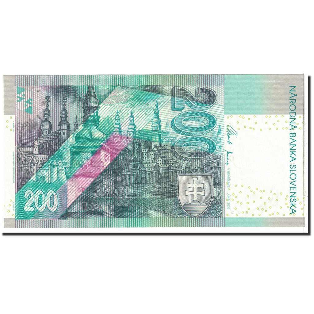 Banknote, Slovakia, 200 Korun, 2006, 2006-06-01, KM:45, UNC(65-70)