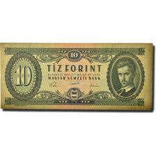 Banknote, Hungary, 10 Forint, 1957, 1957-05-23, KM:168a, EF(40-45)