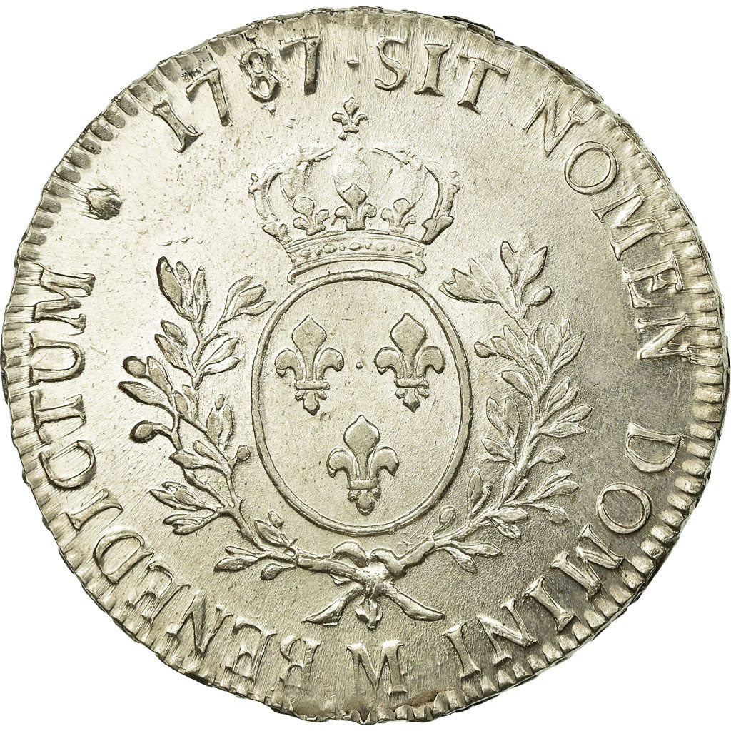 Munten, Frankrijk, Louis XVI, Écu aux branches d'olivier, Ecu, 1787, Toulouse